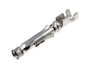 TE Connectivity CPC166101-9 CPC Serie I Buscontact, Vrouwelijk, Vertind Messing, 18-16 AWG, 13A