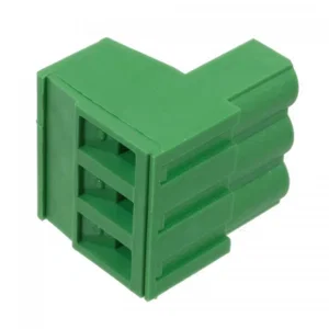 Stelvio CPF5-08-3VE Douille de Bornier Flottante, 3 Pôles, Pas de 5.08mm, Type à Vis