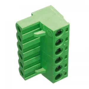 Bornier Enfichable Stelvio CPF5-08-6VE, 6 Broches, 320V, 20A, 2.5mm², Montage sur Câble, Isolation P