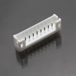 E-tec CRR-110-O200-00 10-Pins PCB Doorsteek Penconnector, Enkele Rij, 90° Horizontaal