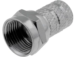 Div F-Type Coaxiale Stekker 6.5mm RG6 Schroefbevestiging