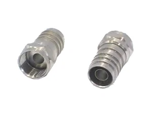 F-Type Krimpplug voor RG-6 Kabel