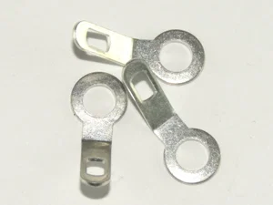 Div CS-K0000031 Soldeeroog 3 mm, 45 Graden Gebogen, Vertind