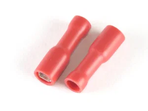 Generieke 2.8/0.8mm Geïsoleerde Kabelschoenhuls, Rood, 0.5-1.0mm² Draad
