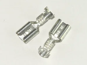 Div Vertinde Faston Platte Stekker 4.8mm, 0.5-1.0mm² Kabelmontage, Krimpen/Solderen