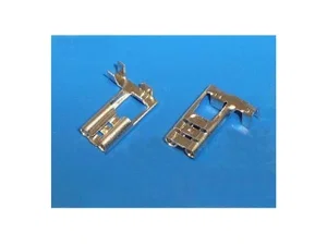 CS-K1630810-902 6.3mm Faston Flat Spade Terminal, 90° Bent, Tinned Contacts, 1.5-2.5mm² Cable Sectio
