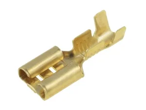 Div CS-K1630825-CU 6.3mm Faston Terminal Connector, Flat Spade, 1.0-2.5mm² Cable Section, RoHS Compl