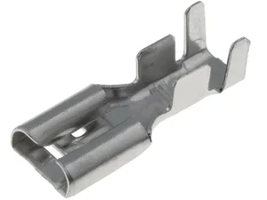 Faston Aansluiting 6.3mm, 2.5-4mm² Kabel, Vertind Messing, ROHS