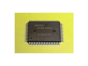 Sony CXA2165Q Integrated Circuit, QFP-64P-L01, SMD, RoHS Compliant