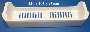 Étagère Supérieure en Verre de Porte de Réfrigérateur Samsung DA63-00590D