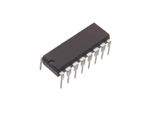 National Semiconductor DAC0808LCN 8-Bit D/A Converter DIP-16 THT