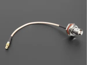 DEV-CABLE-MCX-BNC MCX Stekker naar BNC Bus Adapterkabel 14cm