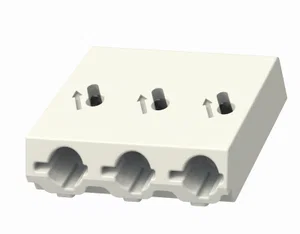 Degson Electronics DG2003-6-0-03P-11-01AH Connecteur Bornier SMT, Pas de 6mm, 3 Contacts, 200V 10A, 