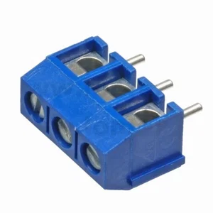 DG301-5-0-03P-12 Bornier à Vis pour PCB, 3 Pôles, Pas de 5,00mm, Protection de Fil, 1,5mm² / AWG22-1
