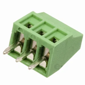 Bornier PCB Degson DG308, 3 pôles, pas de 2.54mm, à vis, 130V 8A