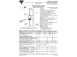Vishay DGP-30 1500V 3A diode de redressement