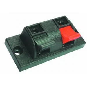 Various Luidsprekerconnector, Paneelmontage, 2x Veerverbinding