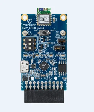 Scheda di Valutazione Microchip BM71 Xplained PRO