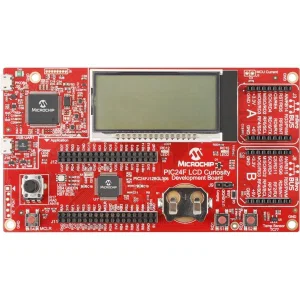 Scheda di Sviluppo Microchip PIC24F LCD Curiosity