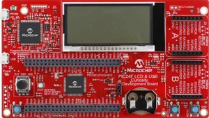 Scheda di Sviluppo Microchip PIC24F LCD & USB Curiosity MCU XLP