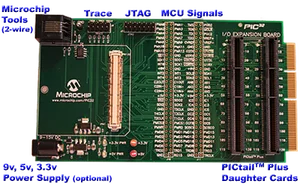 Scheda di Espansione I/O Microchip PIC32