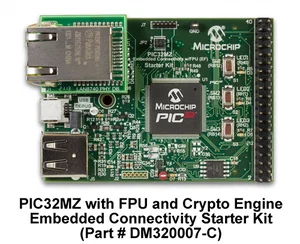 Microchip PIC32MZ EF Embedded Connectivity Starter Kit (Cripto)