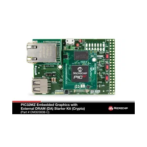 Microchip PIC32MZ Embedded Graphics External DRAM Starter Kit (Crypto)