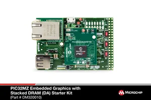 Microchip Technology DM320010 PIC32MZ DA Starter Kit - Embedded Graphics with Stacked DRAM
