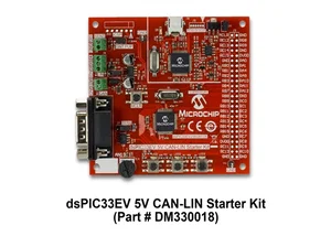 Microchip dsPIC33EV 5V CAN-LIN Starter Kit