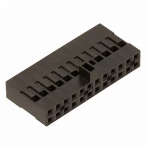 Gold Star Connectors DNCHD254-24B1 - 2.54mm Steek 24-Pins Vrouwelijke Voedingsconnector Behuizing, D