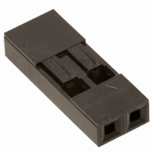 Gold Star 2.54mm 2-Pin Vrouwelijke Voedingsconnector Behuizing DNCHS254-02