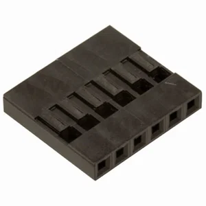 Gold Star 2.54mm 6-Pin Vrouwelijke Voedingsconnector Behuizing DNCHS254-06