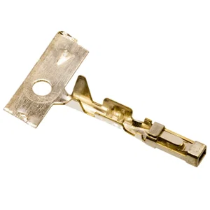 Gold Star 2.54mm Vrouwelijke Crimp Terminal AWG22-28 Vertind DNCT254-T22F