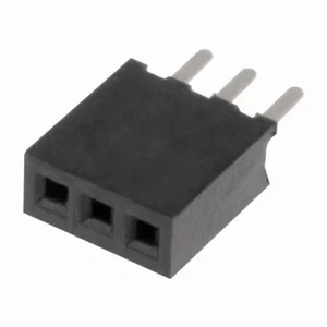 Connfly DS1065-01-1X3S8BV Penheader Bus, Recht, 3-Polig, RM1.27 Raster