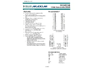 Maxim - Dallas DS1245Y-70IND- 1Mbit Non-Volatile SRAM 70ns DIP-32 -40...+85°C