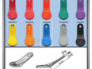 Div DS9093AB Touch Memory Key Holder, Blue