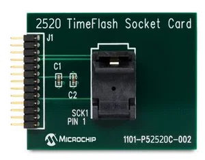 Microchip DSC-PROG-2520 Socket Card for TimeFlash Oscillator Programming Kit