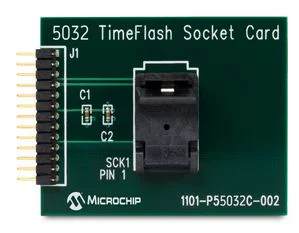 Microchip DSC-PROG-5032 Socket Card for TimeFlash Oscillator Programming Kit