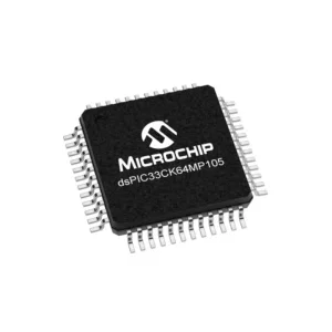 Microchip dsPIC33CK64MP105-I-PT Digital Signal Controller, 100 MIPS, TQFP Package