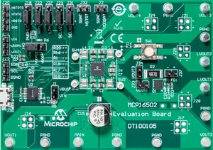 Microchip MCP16502 Scheda di Valutazione