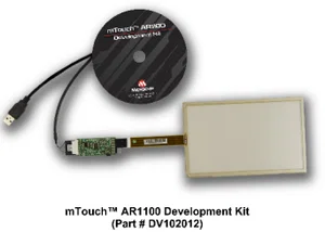 Microchip Technology Inc. DV102012 Kit di Sviluppo mTouch AR1100 per Applicazioni di Rilevamento Tat