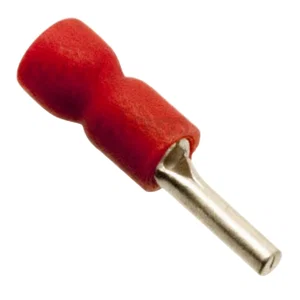 Davico Industrial DVP1-9 Geïsoleerde Penkabelschoen, Rood, 1.9x9mm