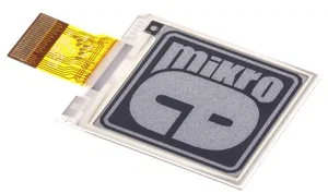 Mikroelektronika E-PAPER-DISPLAY-1-54INCH | 1.54" E-Paper Display Module | 200x200 Pixel | SPI