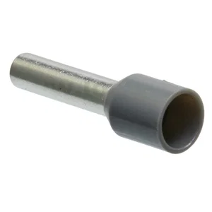 E4012-GREY Geïsoleerde Aderhuls, Vertind, 4mm² AWG12, Grijs Nylon