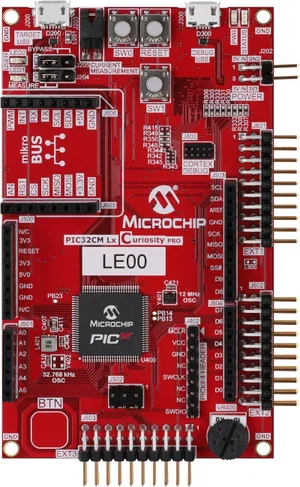 Kit di Valutazione Microchip PIC32CM LE00 Curiosity Pro