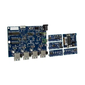 Microchip EVB-USB5734 Scheda di Valutazione Hub Controller USB 3.1 Gen1