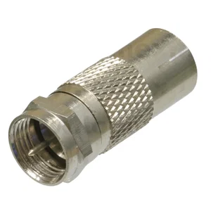 F-Coax Adapter, F-Mannelijk naar Coax-Vrouwelijk
