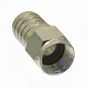 F-Connector, Mannelijk, voor S6TSV Kabel, Krimpen