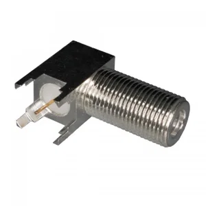 Amphenol F6252A1-004-TD3G-75 F-Type RF-Connector, 90° PCB-Montage Jack, 75 Ohm, 1 GHz