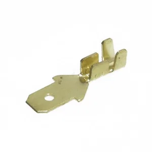 Krimpconnector 4.8x0.5mm, 0.5-1.0mm² Kabel, Messing, ROHS